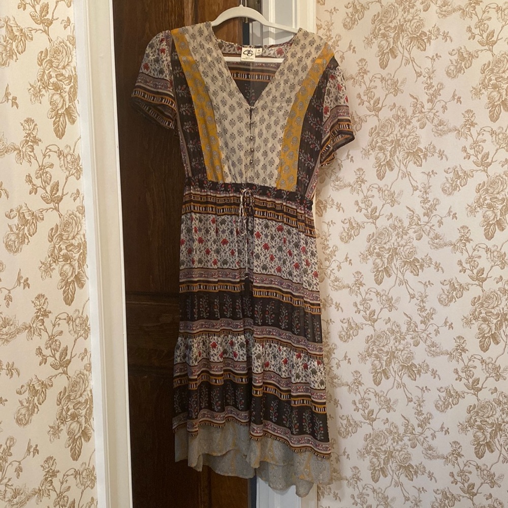 Anthropologie Floral MIDI